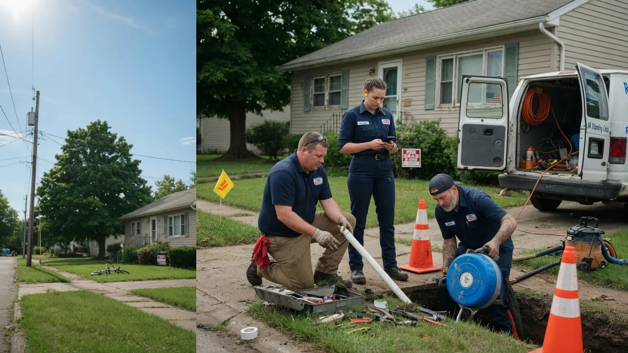 Sewer Line Repair in Lewisville, IN near me